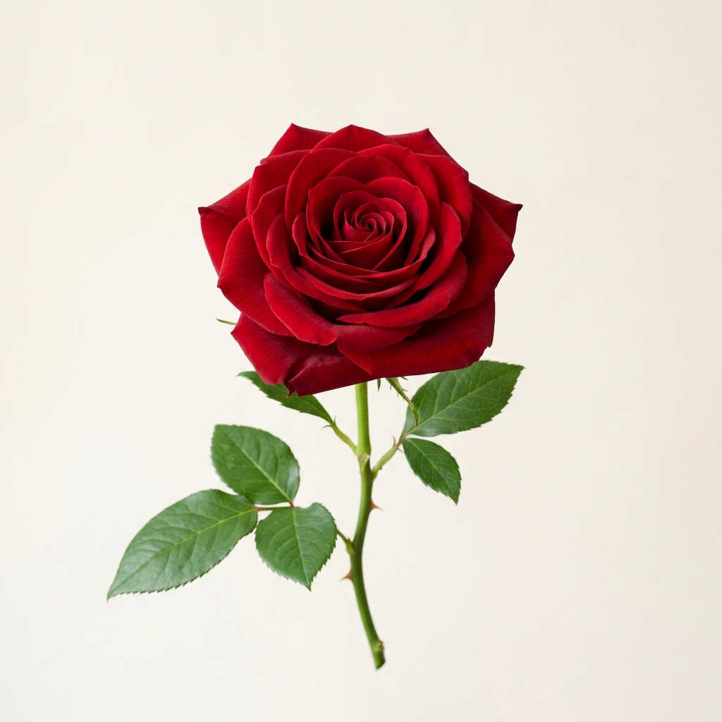Variedad de rosa roja
